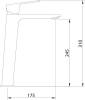 Смеситель для раковины Clever Vogue Elegance 61374 фото 2