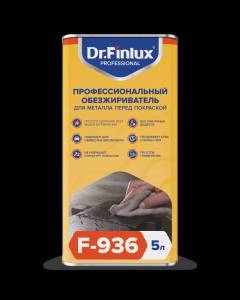 Профессиональный обезжириватель для металла перед покраской Dr.Finlux F-936 прозрачный 5 л