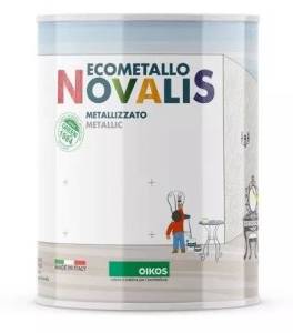 Металлизированная эмаль Oikos Novalis Metallizato 6005 O 0.75 л