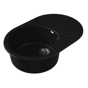 Мойка кухонная Dr.gans Берта 760 25.040.C0760.407 черный, 76x51