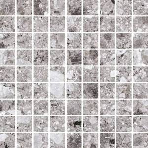 Мозаика Kerranova Terrazzo K-331/MR/m01 Light Grey 300x300x10