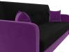 Диван Книжка Лига Диванов Надежда 111100 Черный\Фиолетовый фото 4