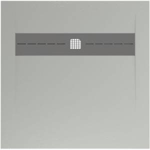 Поддон для душа Allen Brau Infinity 8.21001-PWM без накладки, папирус, 900х900