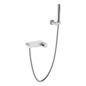 Смеситель для ванны Boheme Stick 123-WCR.2 White Touch Chrome