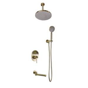 Душевой комплект Bronze de Luxe Scandi 14582/1BR бронзовый