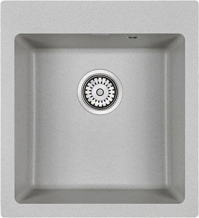 Мойка кухонная Paulmark Zemar PM104651-GR серая
