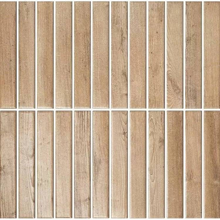 Мозаика NSmosaic Porcelain series PP20145-16 Керамика Матовая (14.5x2) 29.6x30