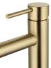Смеситель для раковины Wonzon & Woghand WW-H1064-BG высокий, брашированное золото фото 4