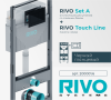 Система инсталляции для унитазов Rivo Set A 200001.6 кнопка черная фото 2