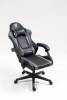 Кресло компьютерное Stool Group TopChairs Commander GF-8082 black+grey черно-серый фото 6