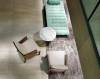 Керамогранит Laminam I Naturali Marmi LAMF0M0091_IT Verde Alpi Bocciardato BookMatch A 12mm 162x324 фото 8