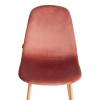 Стул Tetchair Breeze (mod. JSC-58) 21213 Coral (коралловый) HLR44/натуральный 44x53x86 фото 6
