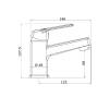 Смеситель для раковины OneLife P02-021B,черный фото 7