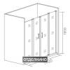 Душевая дверь в нишу Good Door Infinity WTW-TD-170-G-CH фото 4