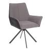 Кресло Tetchair Murano 25222 бежевый, коричневый, велюр, букле, экокожа, поворотный
