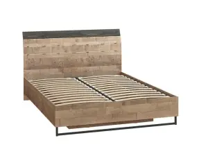 Кровать Моби Трувор 11.34 Дуб Гранж Песочный/Интра (ПР)