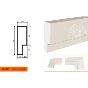Молдинг LepninaPlast МВ-150/7 200x5x15
