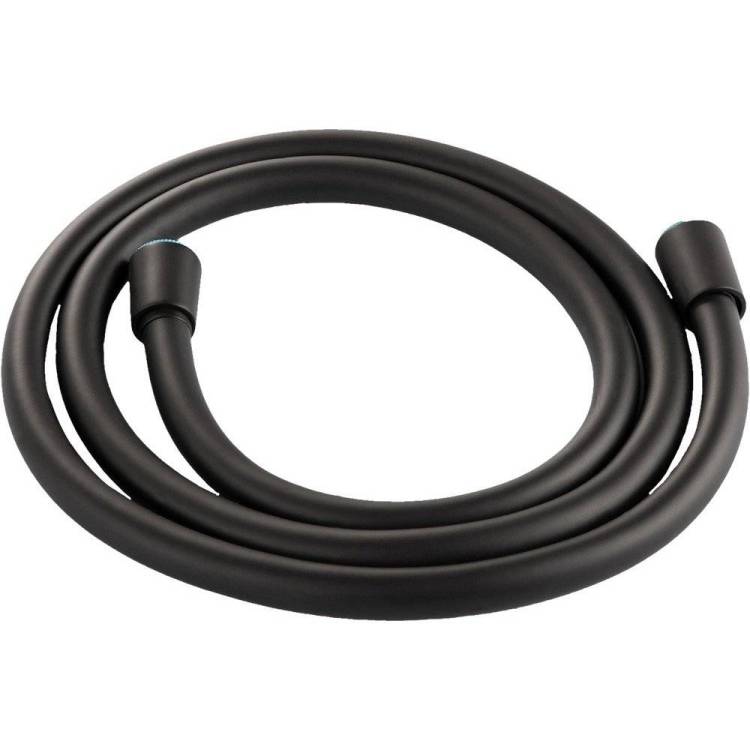 Душевой шланг Wasserkraft Elbe A242 7400, черный матовый, 150 см