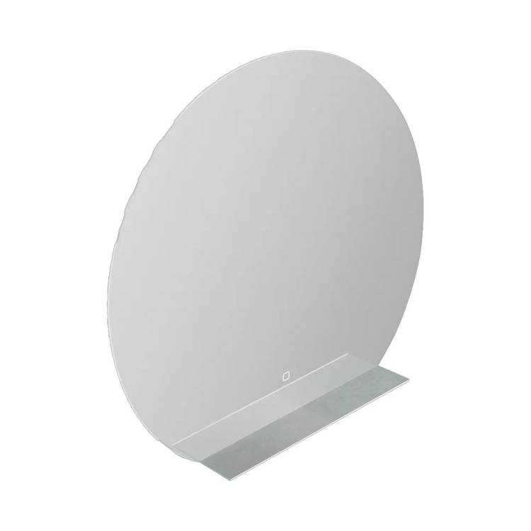 Зеркало круглое BelBagno SPC-RNG-900-LED-TCH-MENS с полкой