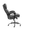 Кресло компьютерное Tetchair Chief metalBL 25020 серый, велюр, ткань фото 3