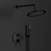 Душевой комплект Vincea Desire VSFW-1D1MB встраиваемый, 2 режима, 25см верхний душ, черный матовый фото 2