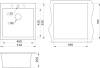 Комплект Paulmark Praktisch PM105152-GR серый + Смеситель Paulmark Kassel Ka214311-310 для кухонной мойки, серый фото 7