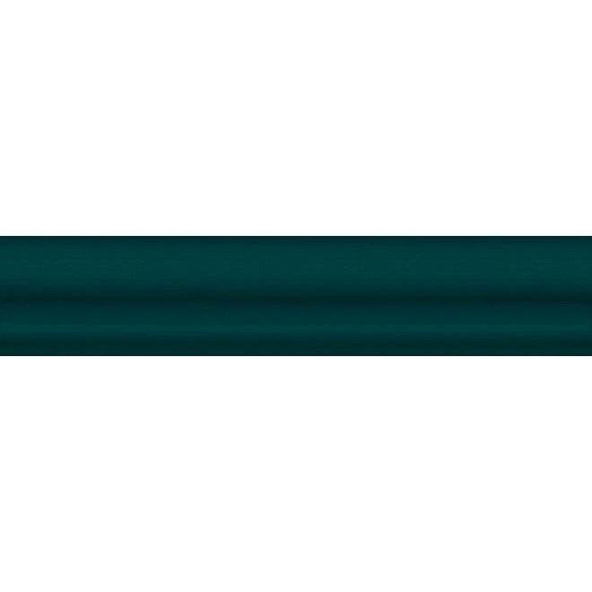 Бордюр Kerama Marazzi Клемансо BLD037 Зеленый Темный 3x15
