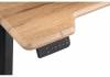 Стол компьютерный Notta Маркос 578407 дуб вотан/черный 140x80x75 фото 7