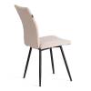 Стул Tetchair Monte Carlo Trend 24792 бежевый, черный, велюр фото 3