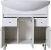Мебель для ванной ASB-Mebel Орхидея 80 белая, северное дерево фото 5