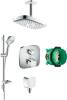 Душевой комплект Hansgrohe Raindance Select E 300 (2 jet) 27384000 + 26620000 + 26457000 + 15708000