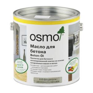Масло для бетона Osmo Beton-Öl 610 бесцветное шелковисто-матовое 2.5 л
