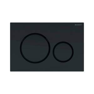 Кнопка смыва Geberit Sigma 20 115.882.16.1 черная, матовый лак