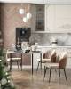 Стул Stool Group Пенелопа FDC8054 FUT-51 + FUT-52 велюр, бежевый+коричневый фото 8