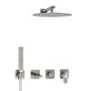 Душевой комплект Wasserkraft Weida A3151.269.270.090.116.271.087.103 с верхней душевой насадкой, хром, встраиваемый, с лейкой