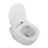 Унитаз подвесной BelBagno Amanda BB051CHR/BB076SC безободковый, с сиденьем микролифт, белый фото 3