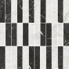 Декор Kerama Marazzi Тубкаль KMD2MSA003BR мозаичный микс чёрный белый глянцевый обрезной 30x30 фото 5