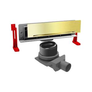 Душевой лоток Pestan Confluo Premium Wall Gold