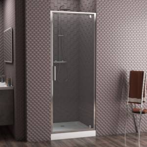 Душевая дверь в нишу Bravat Drop 100x200 распашная