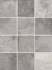 Керамическая плитка Kerama Marazzi Спартель KM1010G0011N серый матовый 29.8х39.8 из 12 частей 9.8x9.8