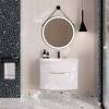 Мебельная раковина Kerama Marazzi Riva 80 белая глянцевая фото 6