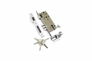 Межкомнатный замок Archie L01-45-70 L01-45-70 TR N (Хром/ключ-вертушка)