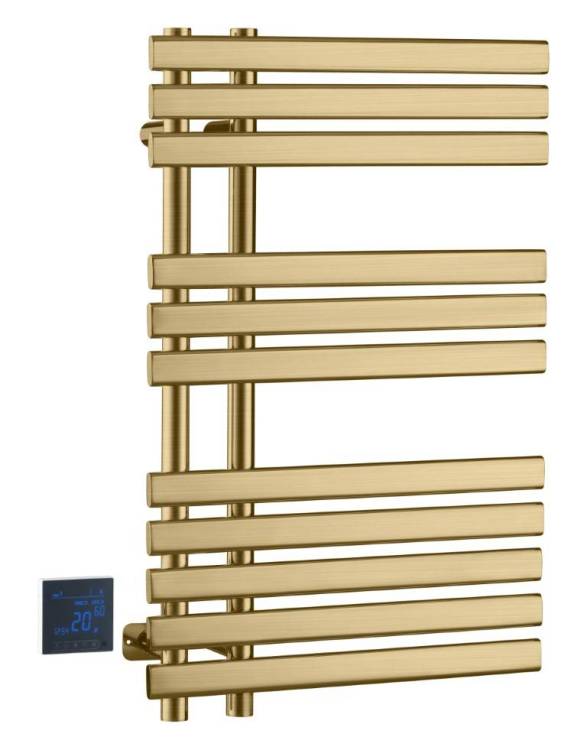 Полотенцесушитель Boheme Venturo 723-MG электрический сухой Matt Gold