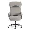 Кресло компьютерное Tetchair Duke metalBL 24988 серый, велюр фото 5