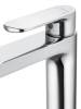 Смеситель для раковины Wonzon & Woghand WW-H1034-CR высокий, хром фото 4