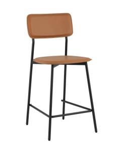 Стул полубарный Stool Group Mikkie HPB-2317 HAB1-27 коричневый