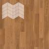 Паркетная доска Lab Arte Chevron Дуб Натур Чегет белый лак 450-600x150x14