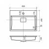Раковина Uperwood Barsa 2901120345 белая, 50x45 фото 8