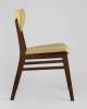 Набор из 4 стульев Stool Group Tor LW1903 BZ-14 YELLOW-KOROB4 сидение желтое фото 2
