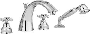 Смеситель на борт ванны Migliore Lady 18826 хром